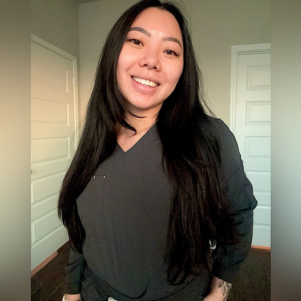 Lightly Worn Dolan Scrubs Set - Charcoal